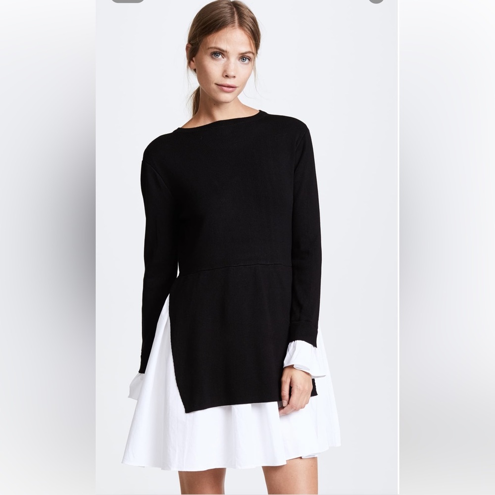 English Factory Knit Combo Dress size M